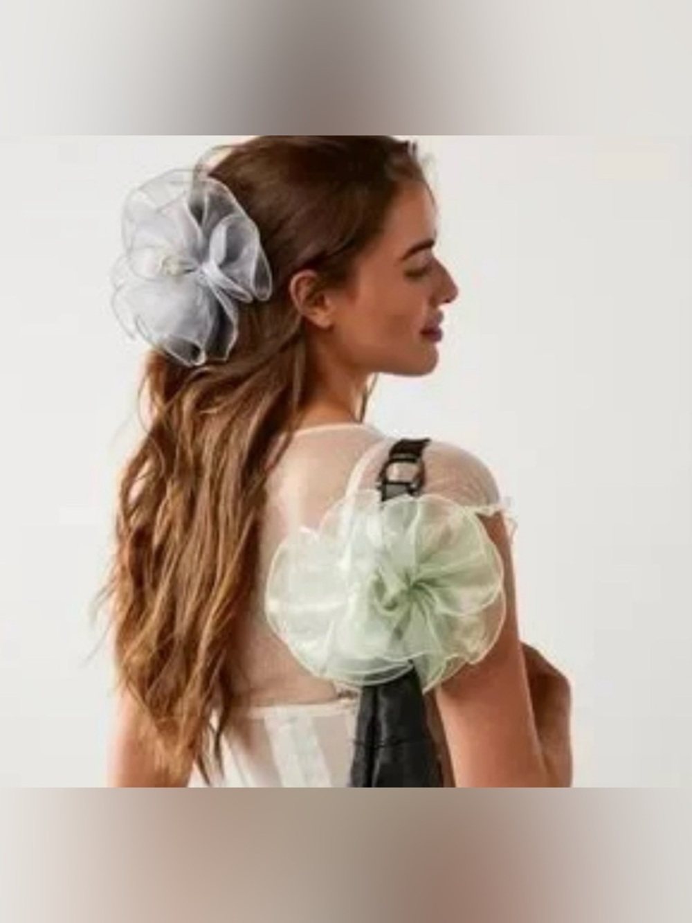 A bundle- Free People Sonya Sheer Claw Hair Clip-